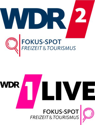 Fokus-Spot Logos WDR2 & WDR 1 LIVE